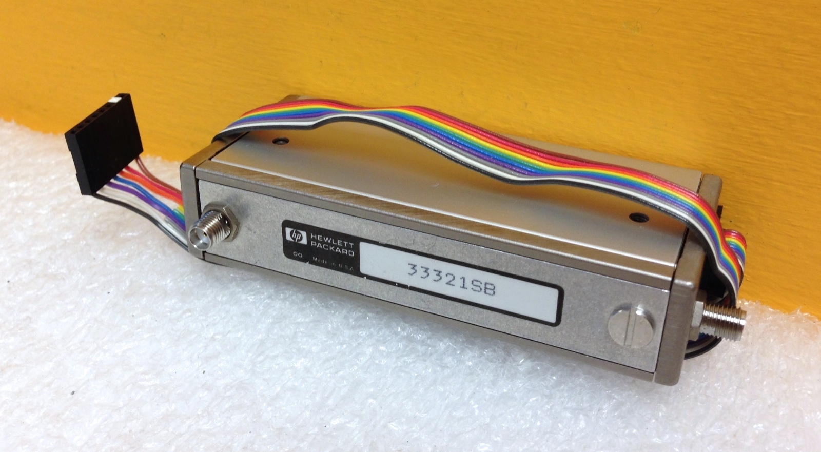 HP 33321SB  DC-18 GHz, 0-70 dB, SMA, Prog.Step Attenuator . Tested!