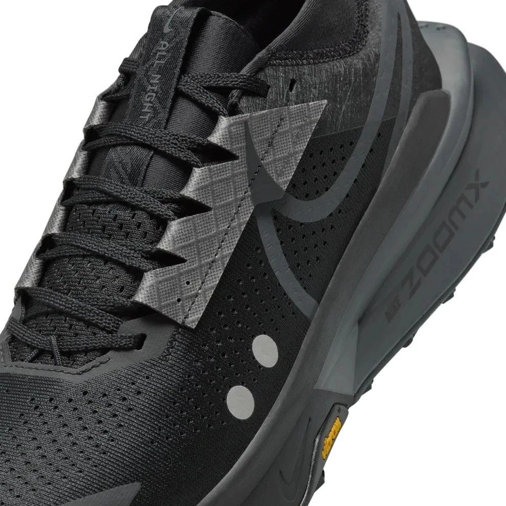 Nike ZoomX Zegama Trail 2 Black Anthracite Mens Sz US 10.5 Trail Running Shoes ✅