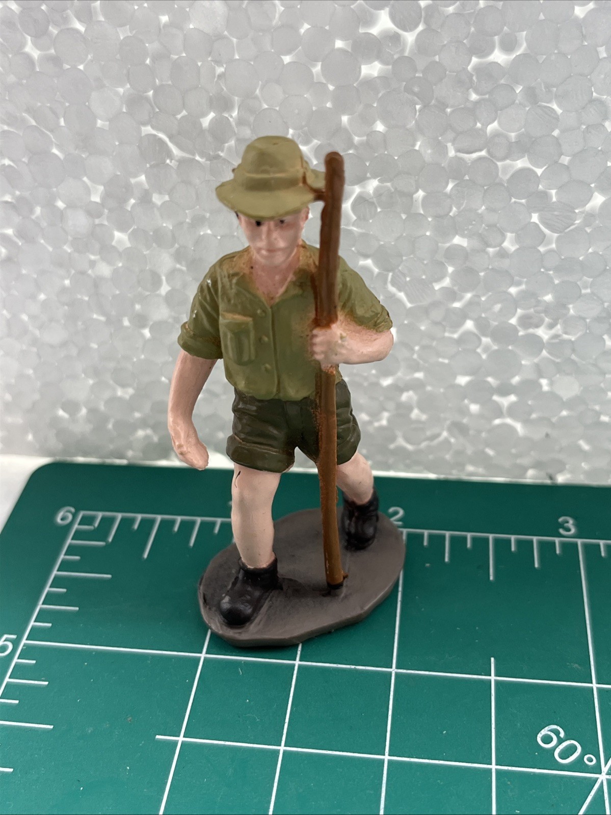 Safari Ltd Human Male Explorer Hiker Adventurer Figure  Figure 2.5” Cake topper