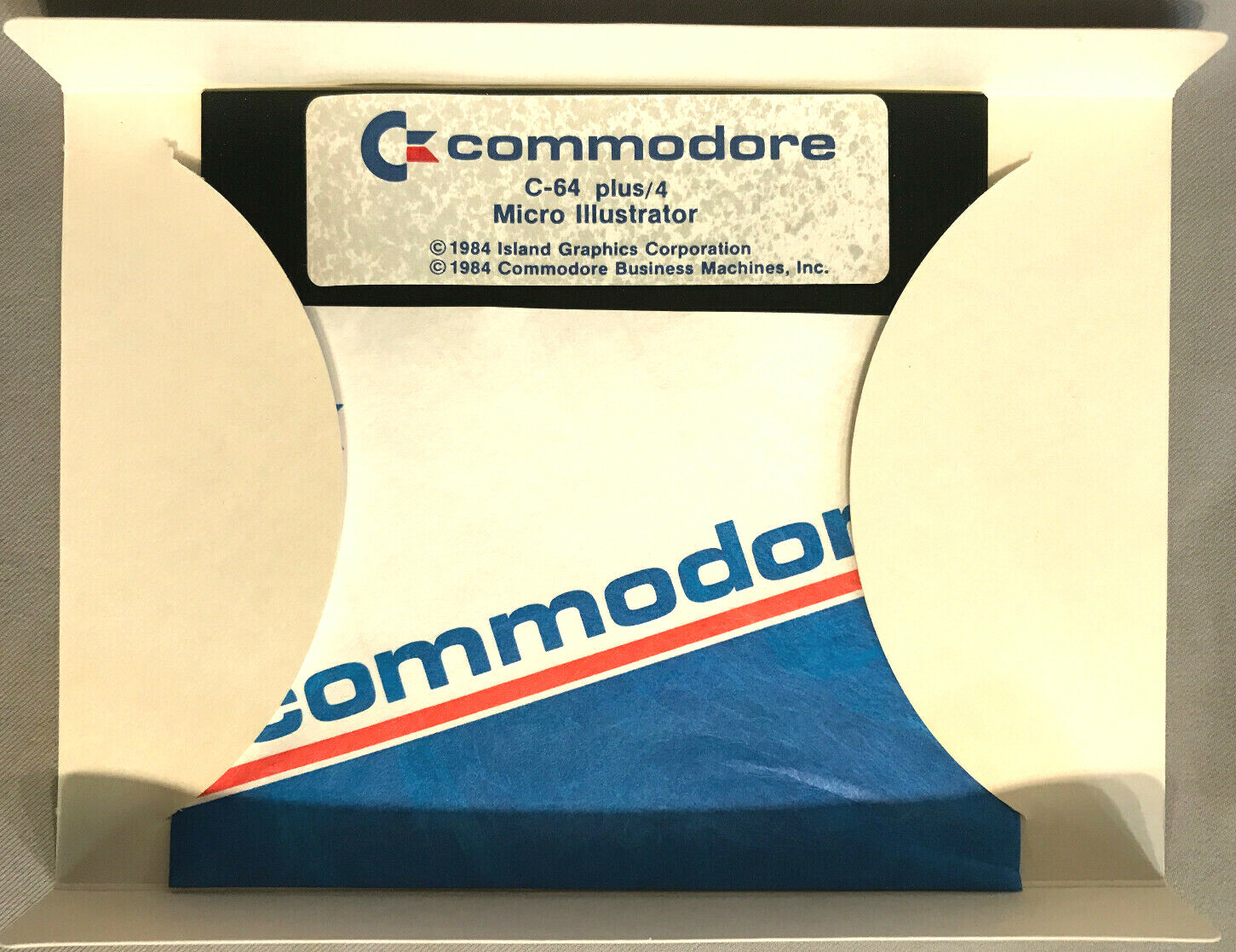 NIB MicroIllustrator C64/Pen/+4 Disk Commodore Business Machines Island Graphics