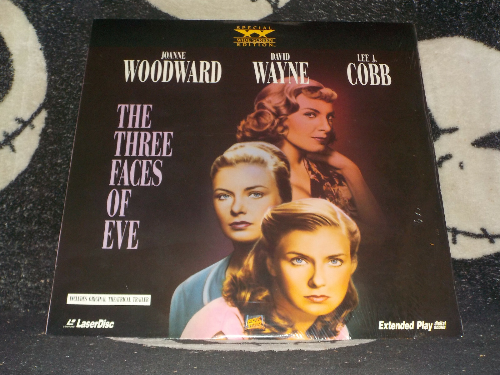 The Three Faces of Eve NEW SEALED Widescreen Laserdisc LD Lee J Cobb FreeShip$50