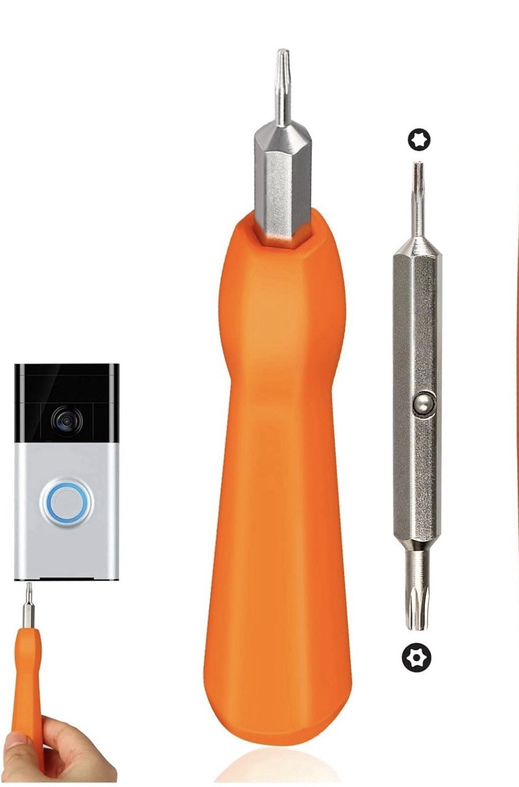 For Ring Video Door Bell Screwdriver Bit Set Battery Wifi Access Gen 1 2 3 4 Pro
