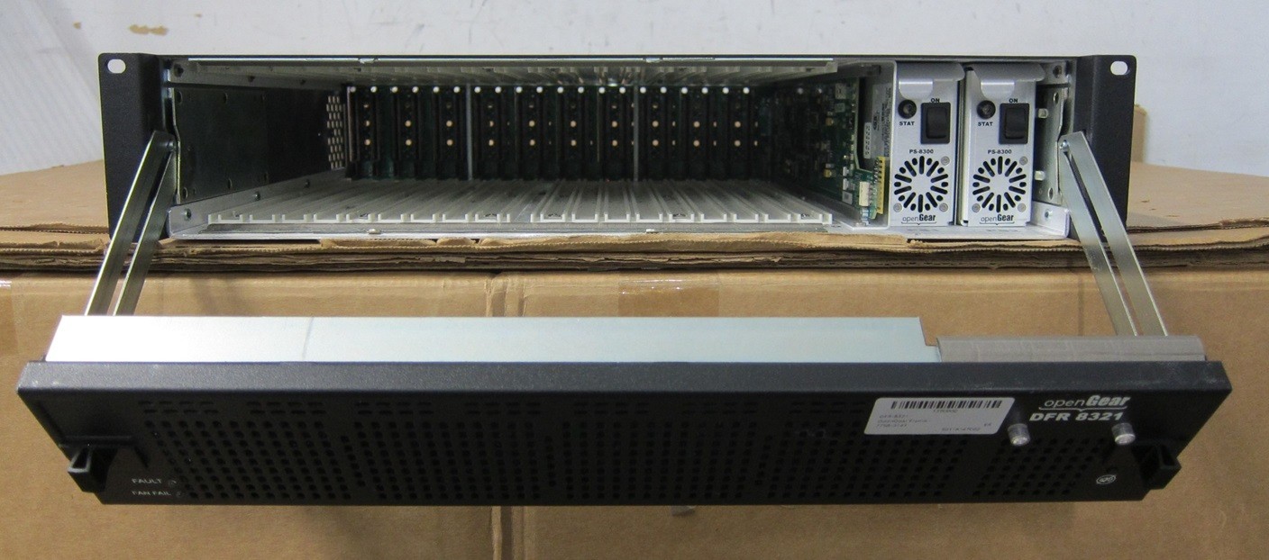 EEG DFR-8321 Open Gear Frame - No Cards /Modules - Unit Only
