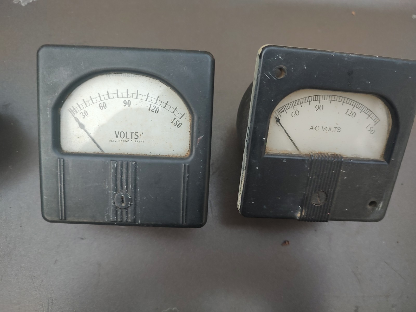 Lot Of 3 Panel Meters