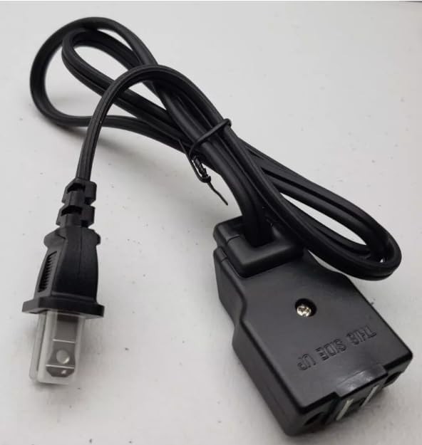 SS-992896 Fits for T-FAL ONLY FF103850/89 Deep Fryer Power Cord Black Magnetic 7