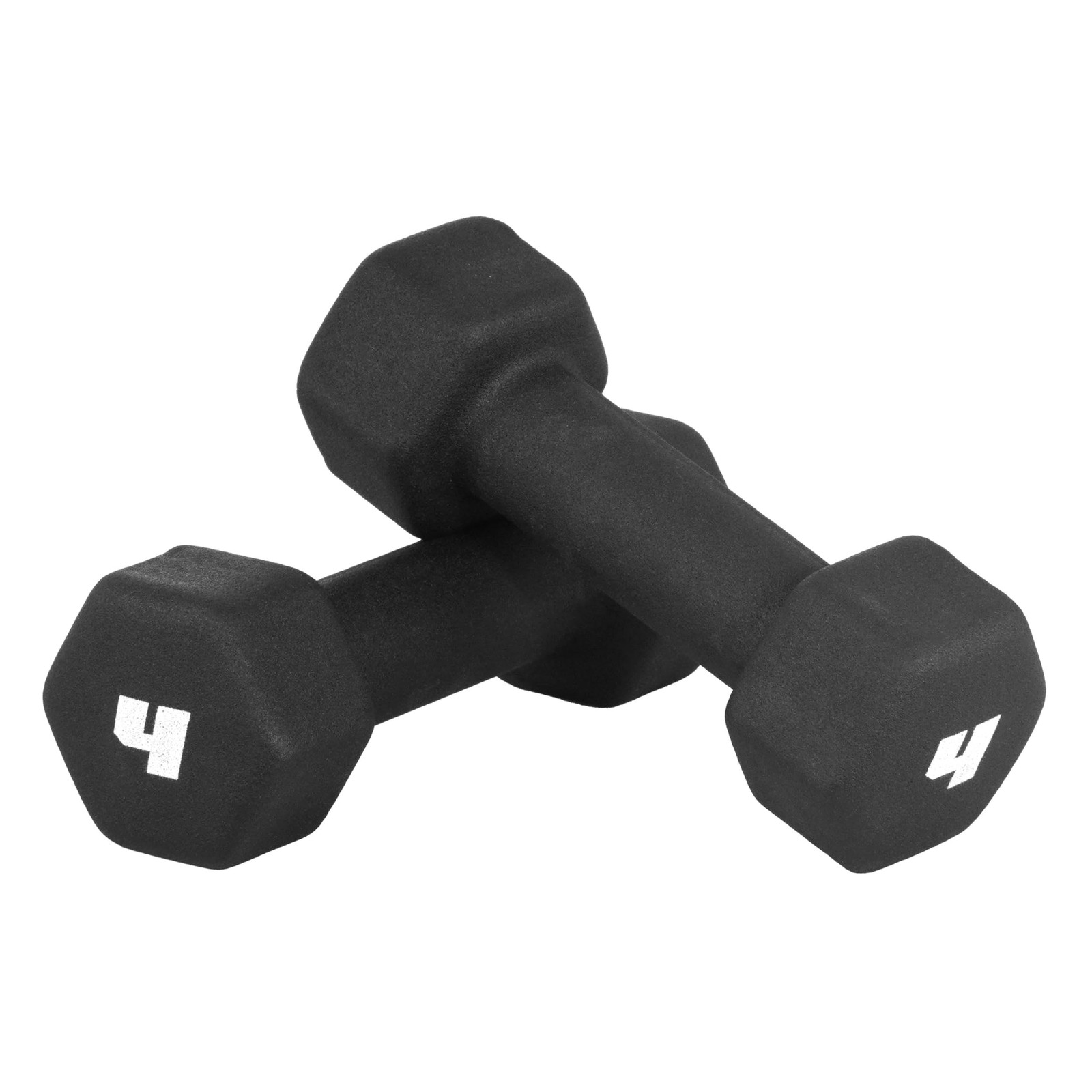 4 LB Neoprene Dumbbells  Pair of Hand Weights for Home Fitness Training