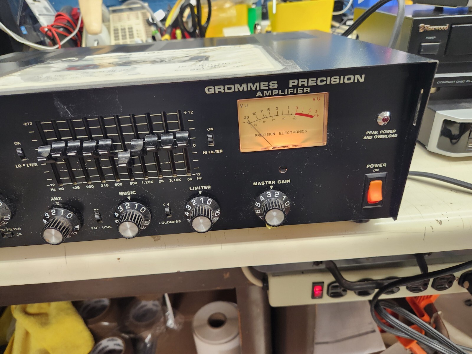 Grommes Precision Amplifier Model GT 60 TESTED WORKING