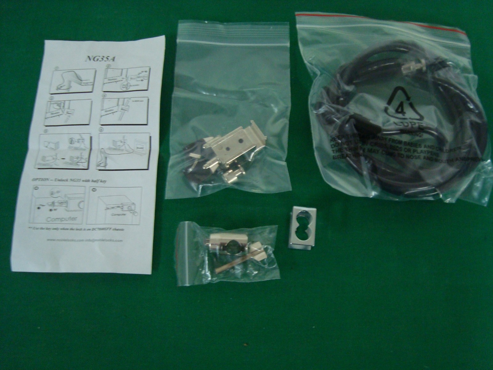 NG35A Universal Anti-Theft Security Kit For Chassis & External Screw 335132-005