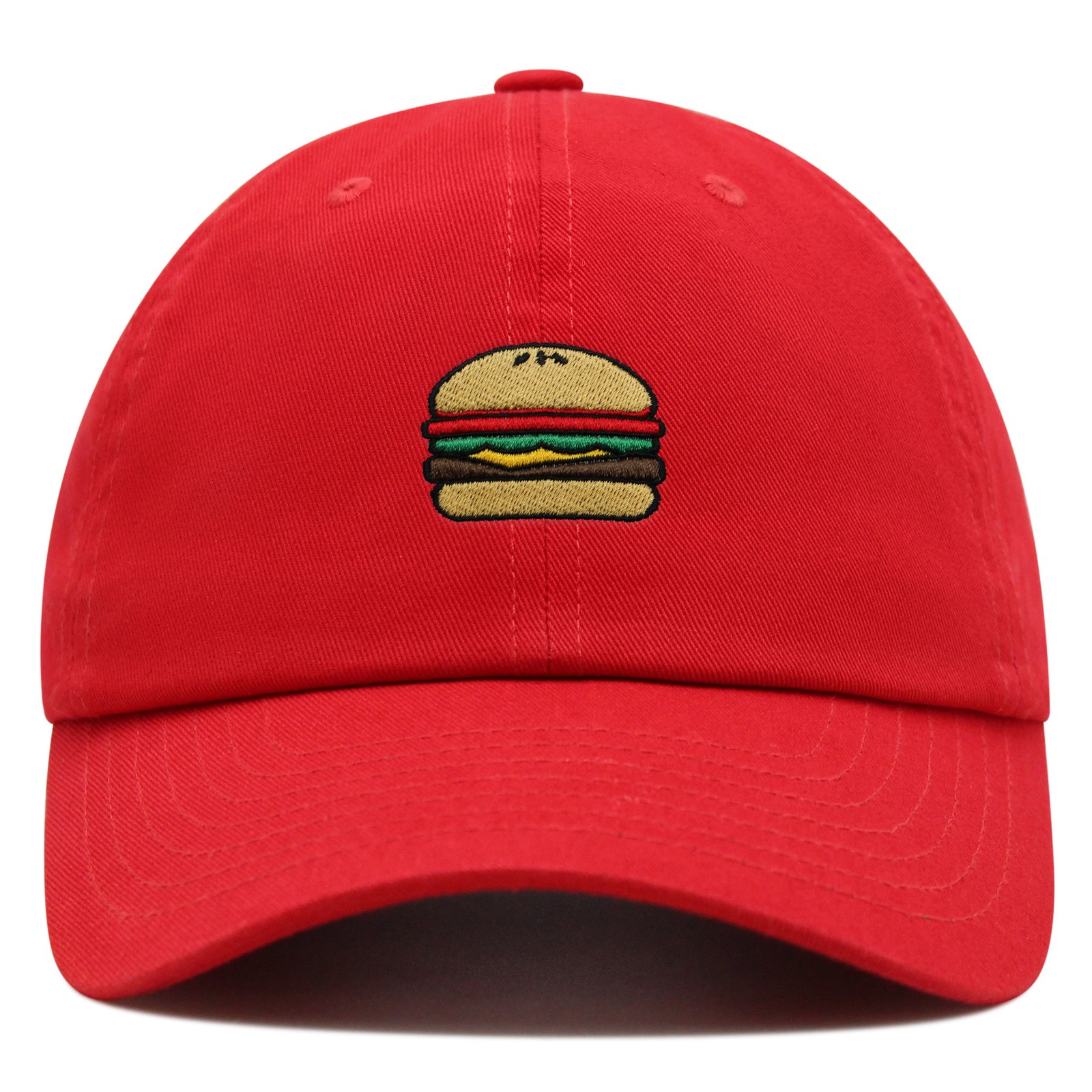JPAK Cheeseburger Logo Premium Dad Hat Cotton Strapback Foodie Chef