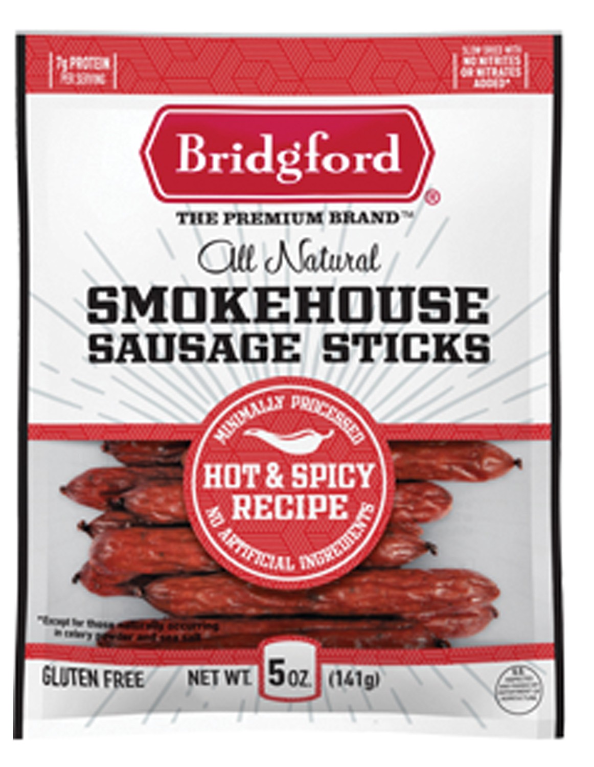 Bridgford Spicy Smkhs Sausage Sticks