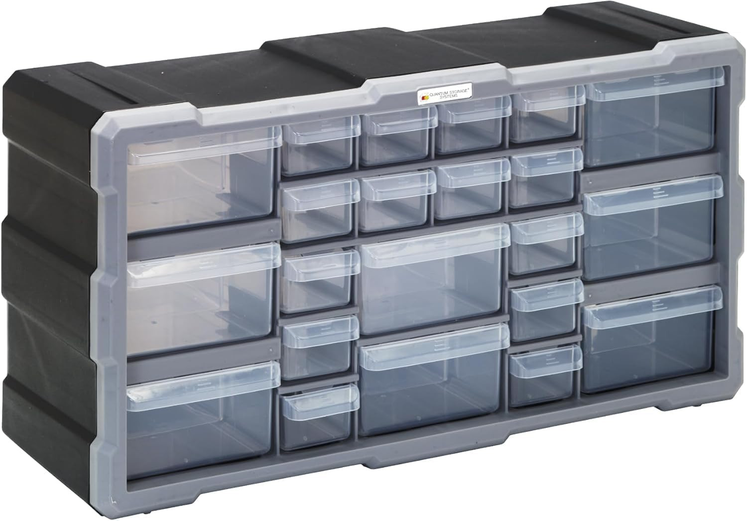 PDC-22BK 22 Drawers Cabinet Part Organizer 10" H X 20" W X 7" D