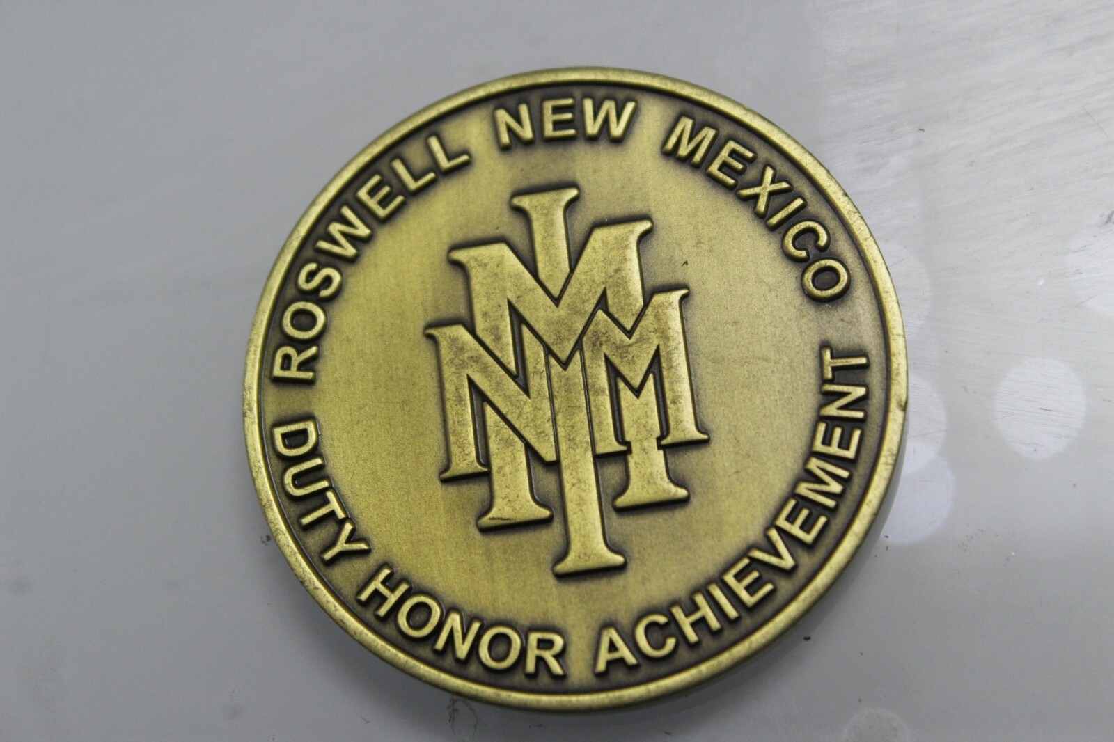 Roswell New Mexico Duty Honor Achievement The First Class Challenge Coin