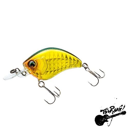 Duel L-Bass Flat Crank 55F 55mm Metallic Ghost Crokin Bass Fishing