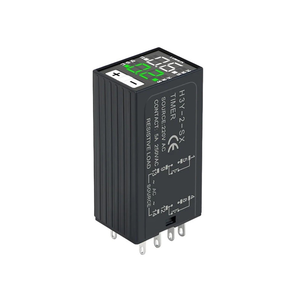 High Performance 220V Timer Relay with Enhanced Exact for Precision Timing