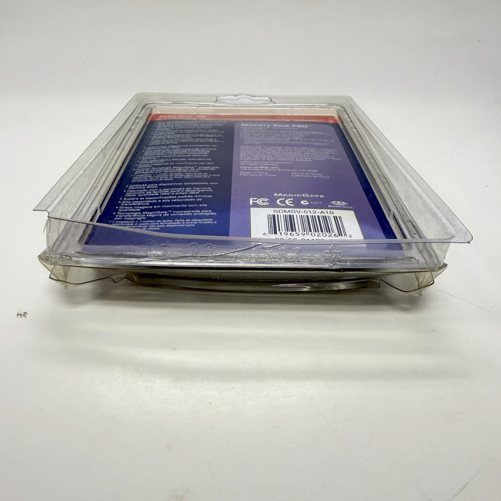 SanDisk Memory Stick Pro Magic Gate 512MB SDMSV-512 for Sony