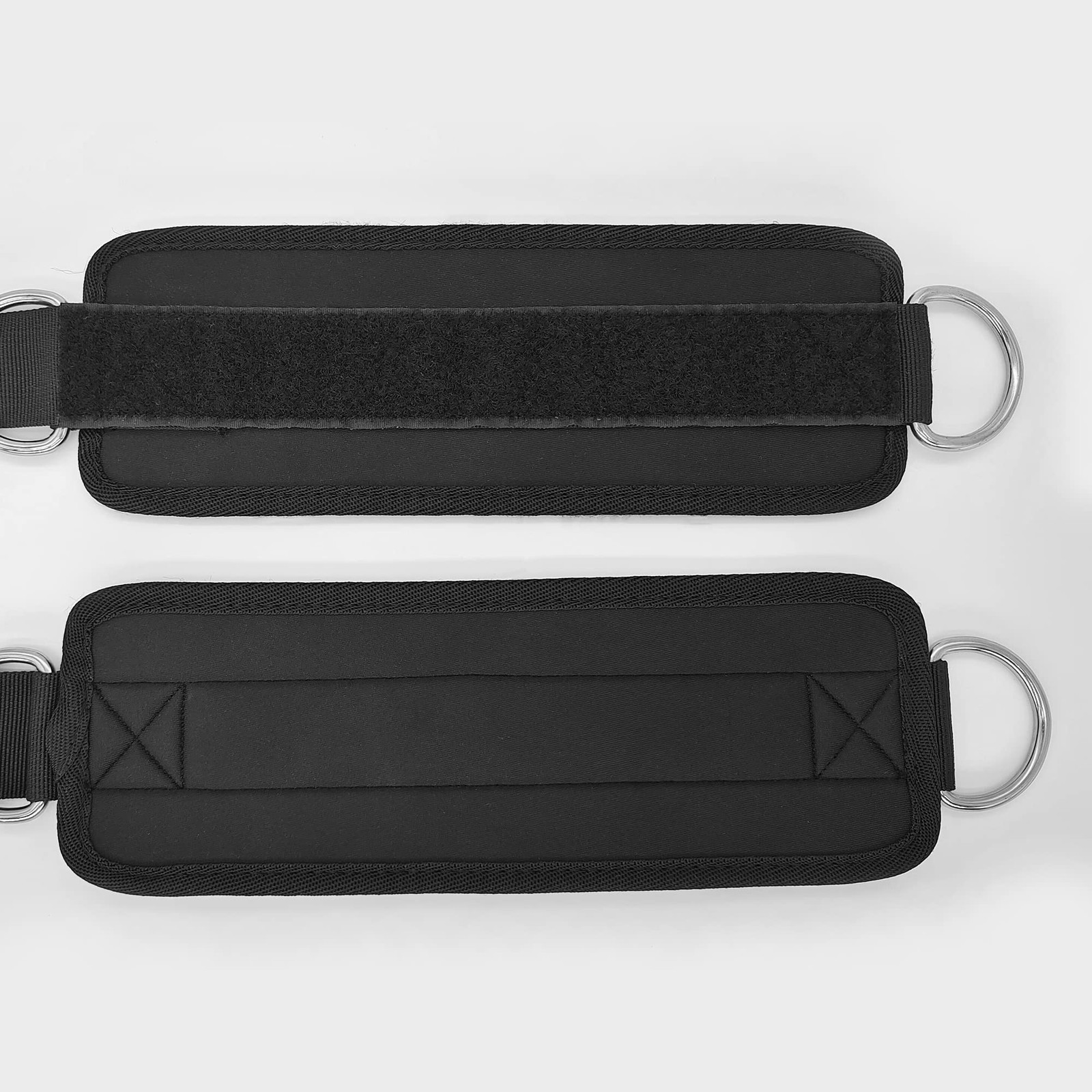 Fitness Ankle Straps for Cable Machines, 2 Pack Comfortable Adjustable Padded...