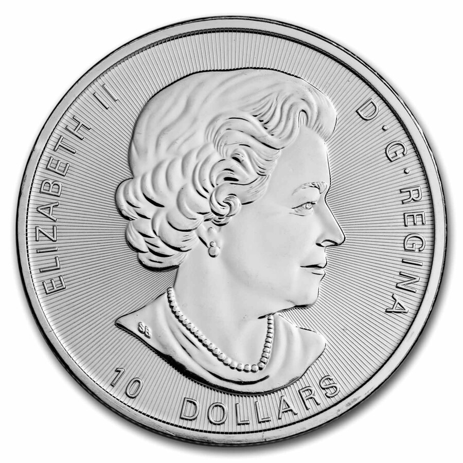 2021 Canada 2 oz Silver $10 Twin Maples BU - SKU#273832