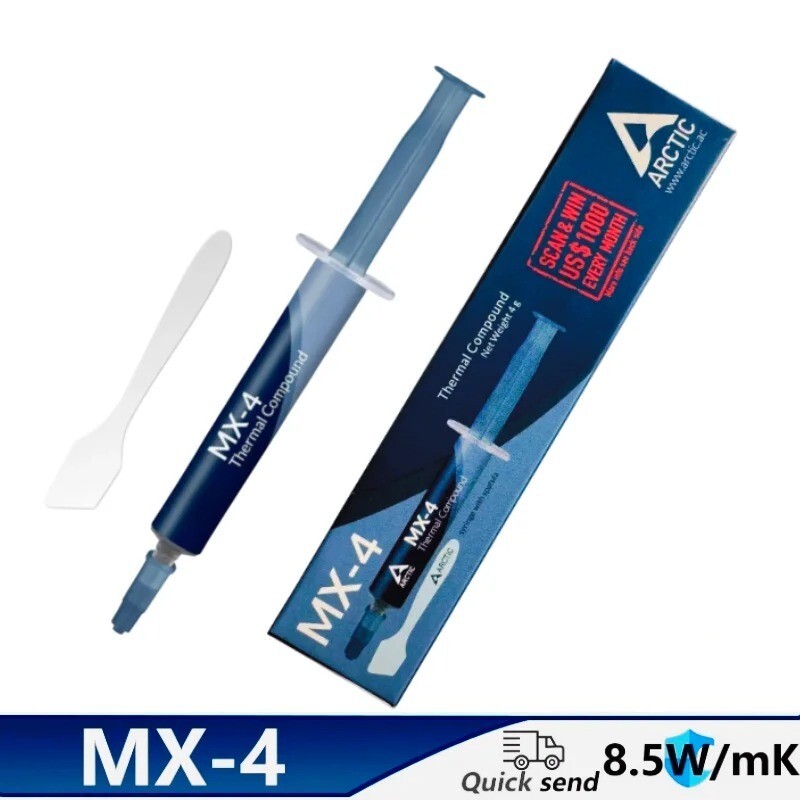 20g Tube Syringe Silver Thermal Paste High Performance Heatsink Compound CPU GPU