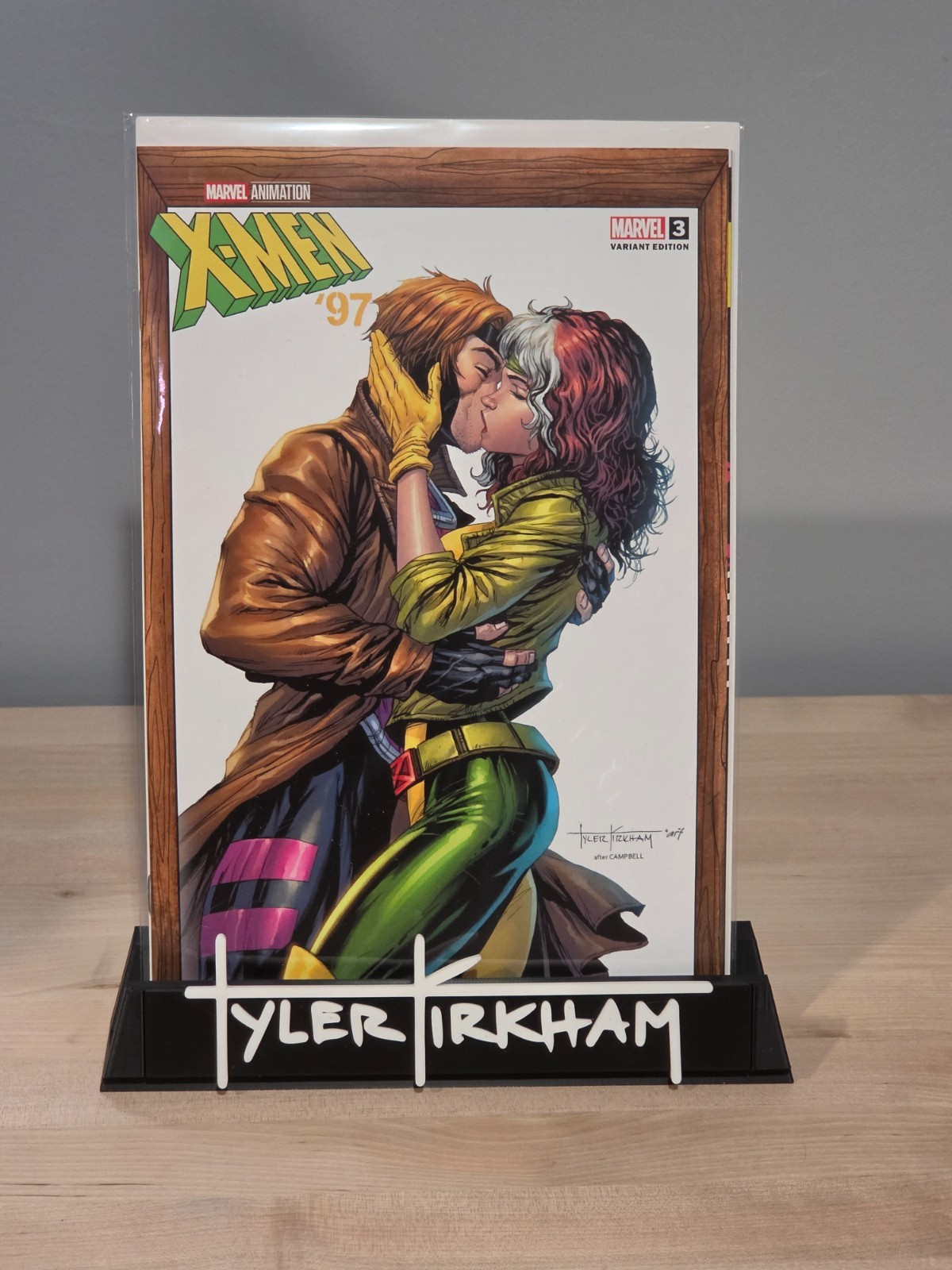 Tyler Kirkham Comic Book Display Stand for Graded CGC, CBCS, Non-Graded Comics