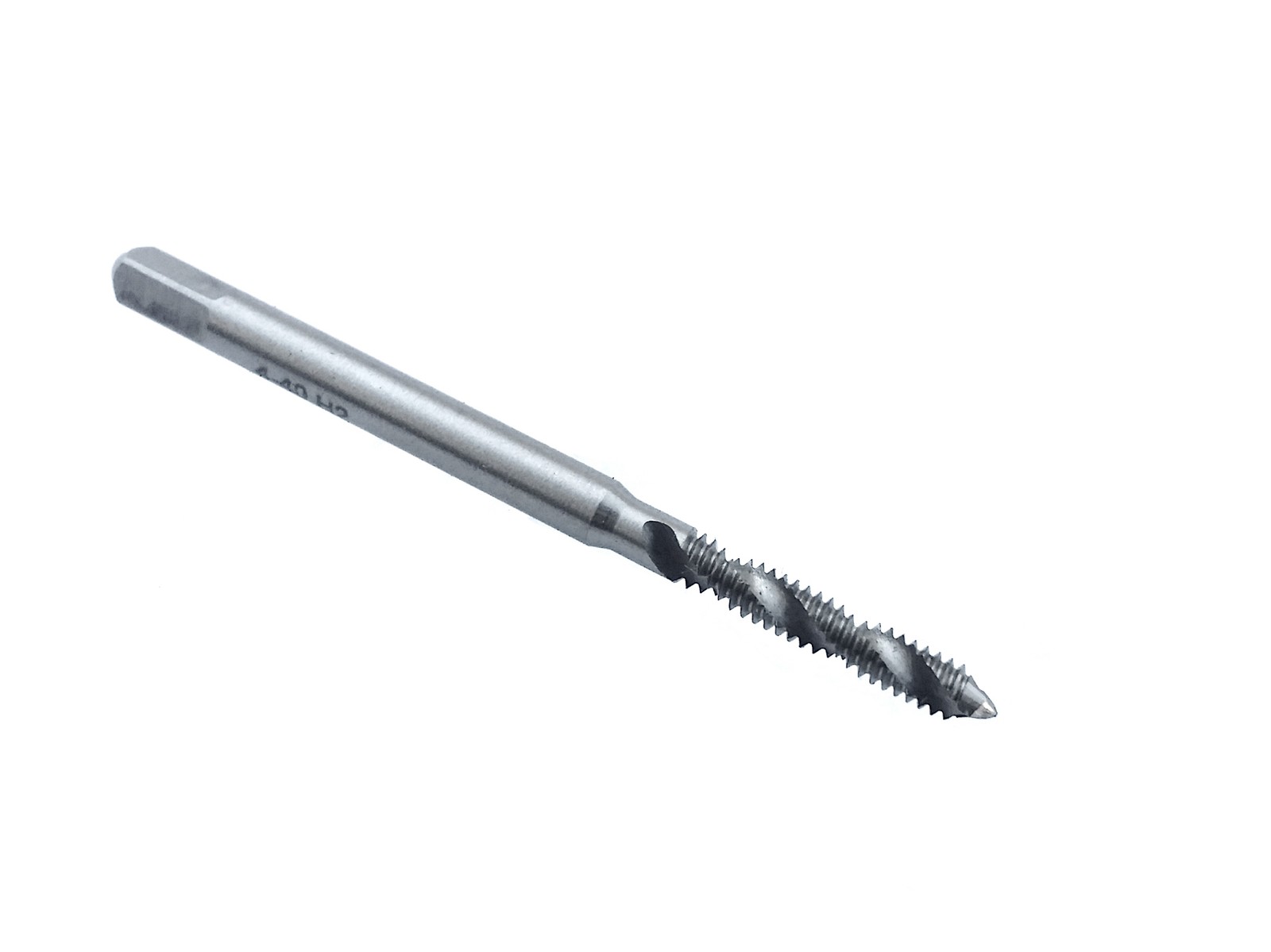4-40NC H2 2 FLUTE HIGH SPEED STEEL SPIRAL FLUTE BOTTOM TAP (1011-8505)