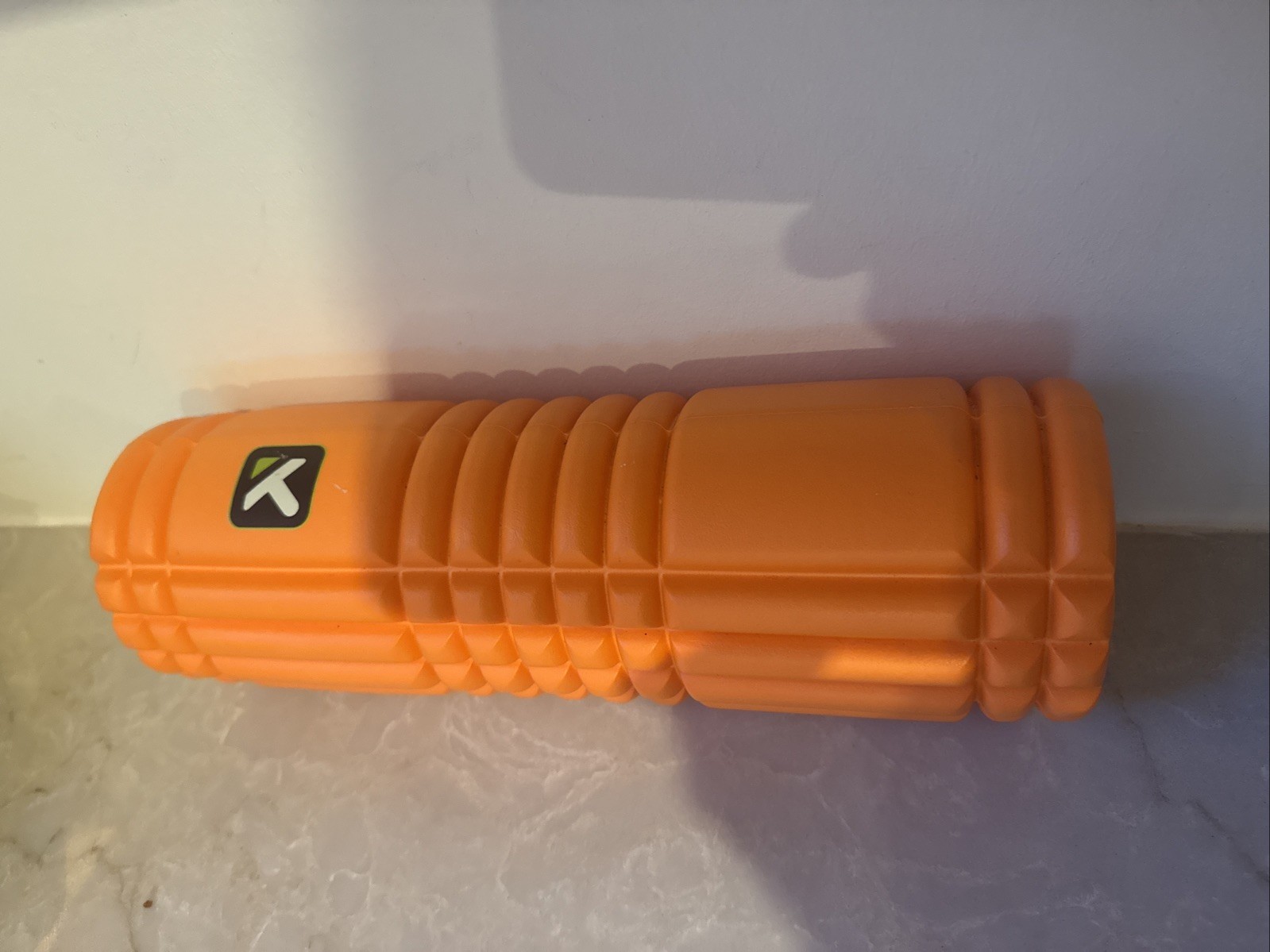 TriggerPoint Orange Grid Vibe Plus Vibrating Massage Foam Roller Roller Only
