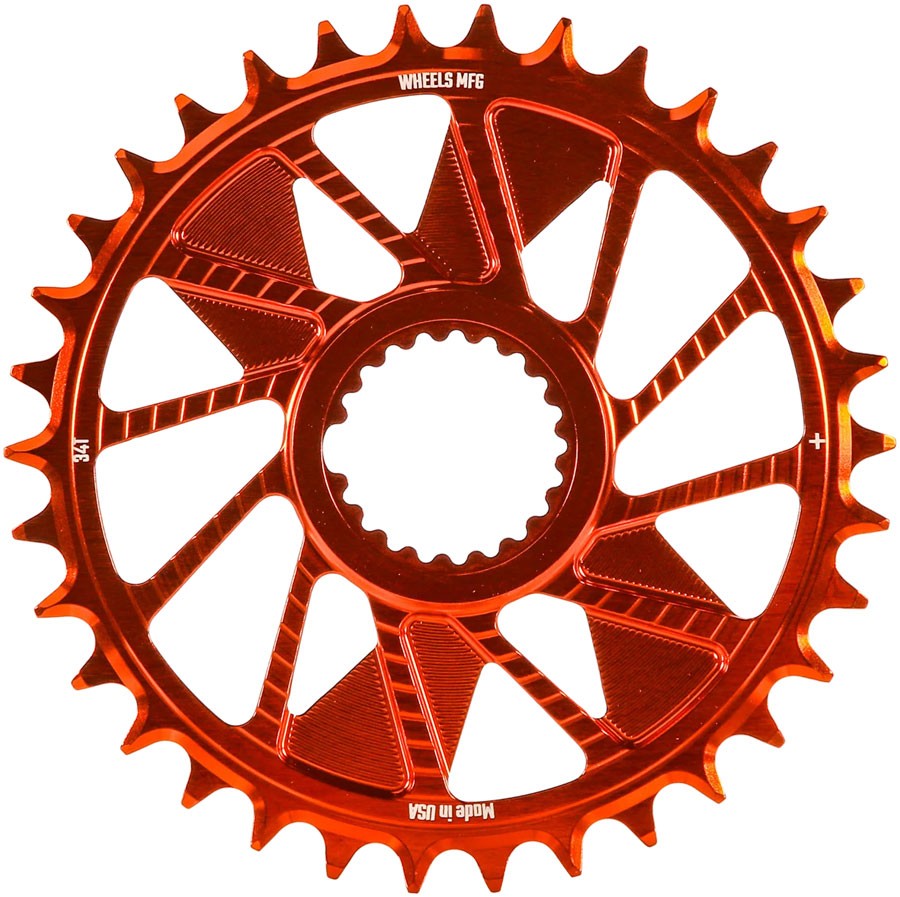 Wheels Manufacturing Direct Mount Chainring - 34t, Shimano Direct Mount, 1.5mm