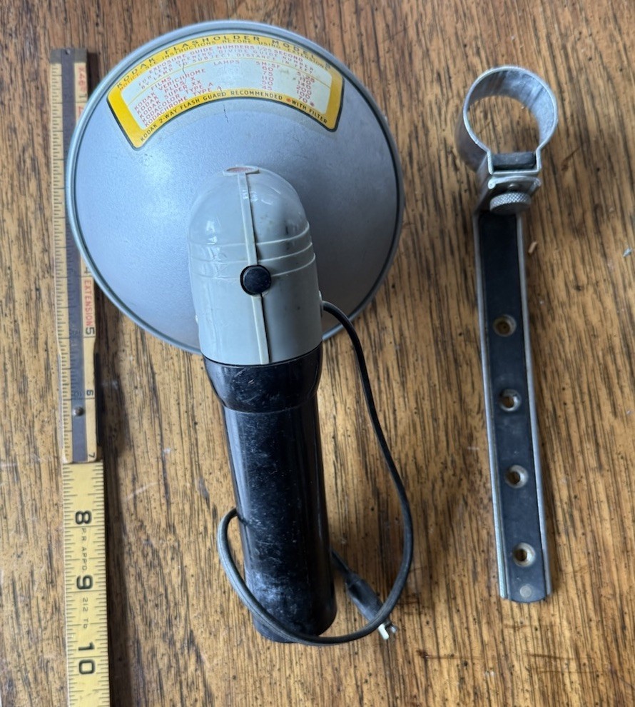 Vintage Kodak Flasholder Model B With Bracket