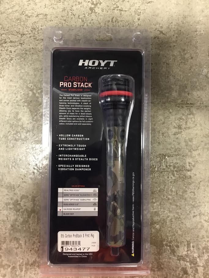 Hoyt Carbon Pro Stack Stabilizer 8 Inch UA Ridge Reaper