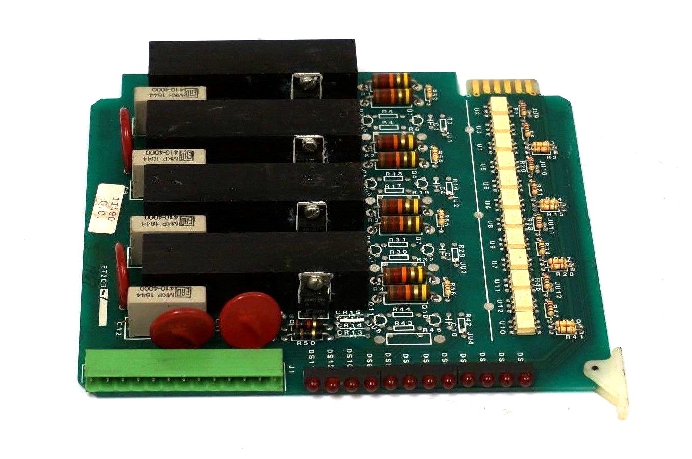 USED TELEMOTIVE E7203-1 SOLID STATE RELAY BOARD E72031