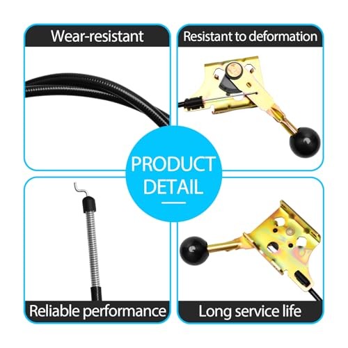 06900412 Throttle Control Cable Compatible with Pro-Turn Pro-Stance Pro-Ride