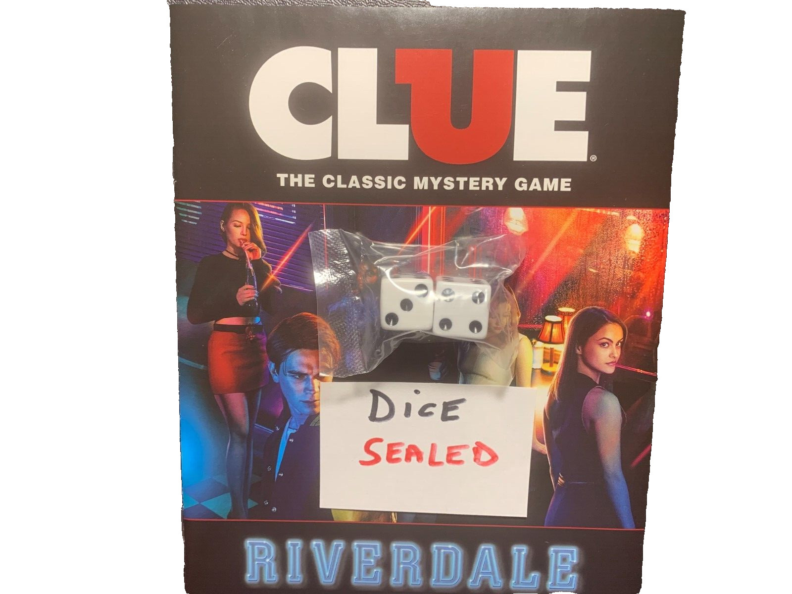 CLUE RIVERDALE Dice SEALED NEW Never Used NOS GAME REPLACEMNT 2018 Free Shipping