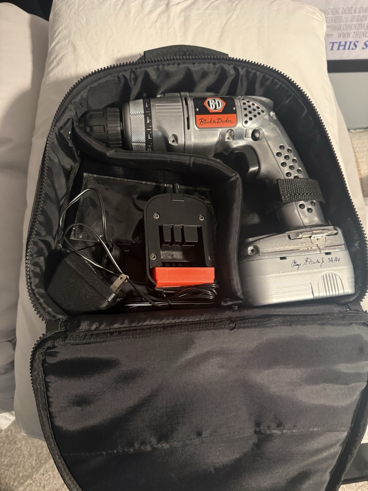 Black and Decker 85th anniversary collectible RD1440 cordless 14V drill
