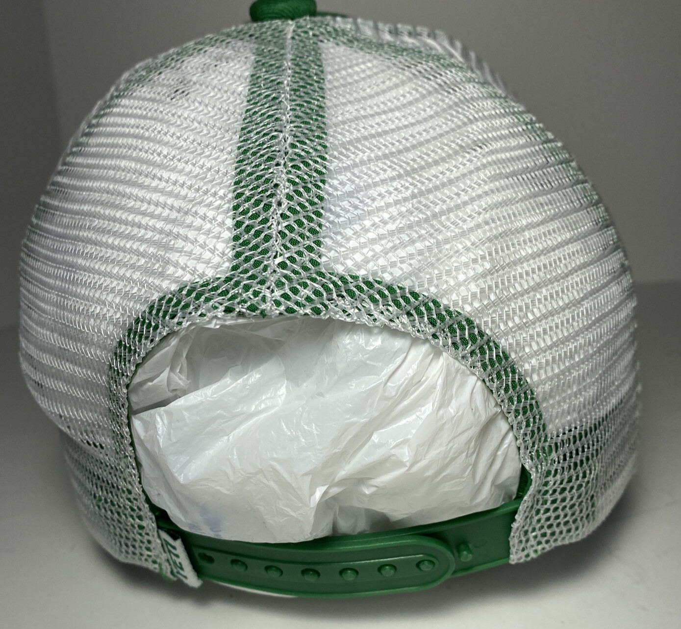 YETI Coolers Logo Trucker Hat Cap Green White Mesh SnapBack