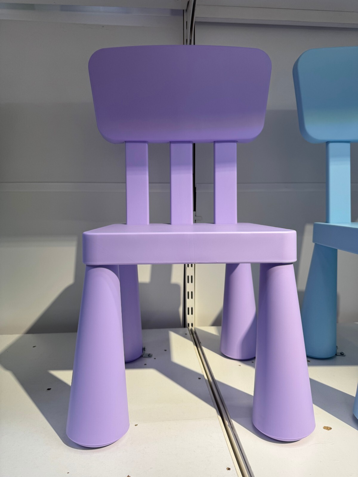 New IKEA MAMMUT Lilac Children's Chair Indoor/Outdoor 905.819.90