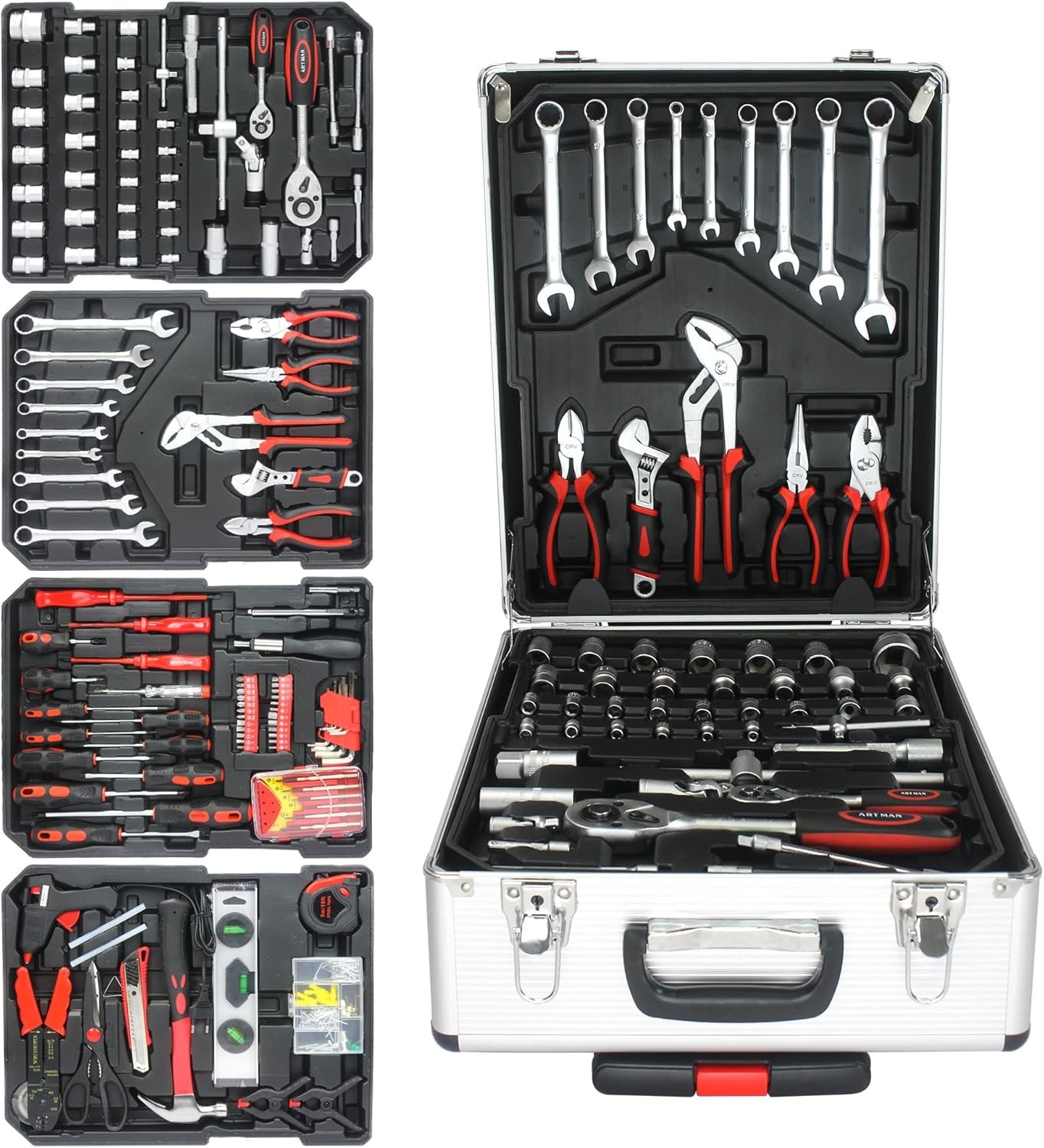 Multi functional combination toolbox, one-stop solution for maintenance needs!