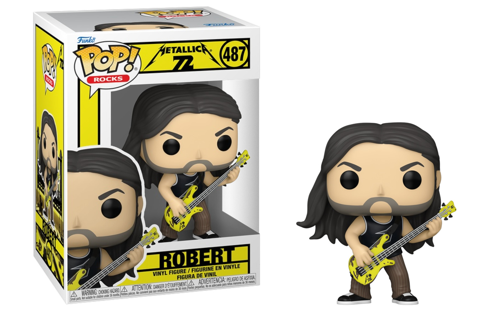 Funko POP! Rocks: Metallica 72 Season - Robert #487