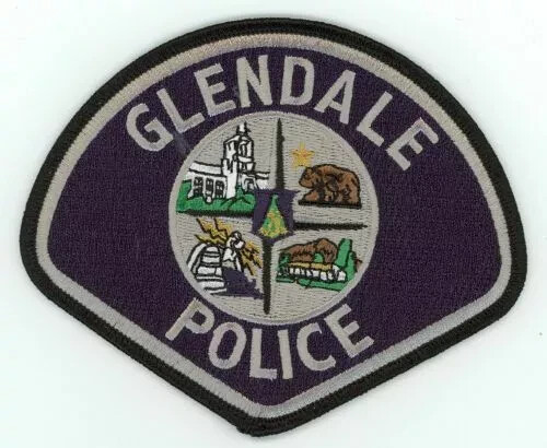 CALIFORNIA CA GLENDALE POLICE NICE SHOULDER PATCH SHERIFF