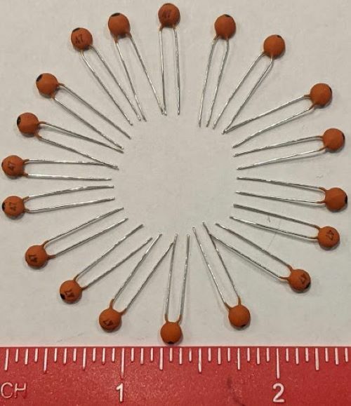 (2 or 5 pcs) Ceramic Disc Capacitor -(1pF - 0.22uF) 50V -PICK VALUE Mr Circuit