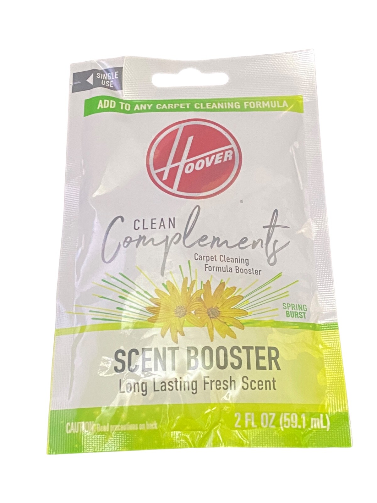 (20 Pack) Hoover Carpet Cleaner Formula Booster Spring Burst Single use 2 Oz Ea