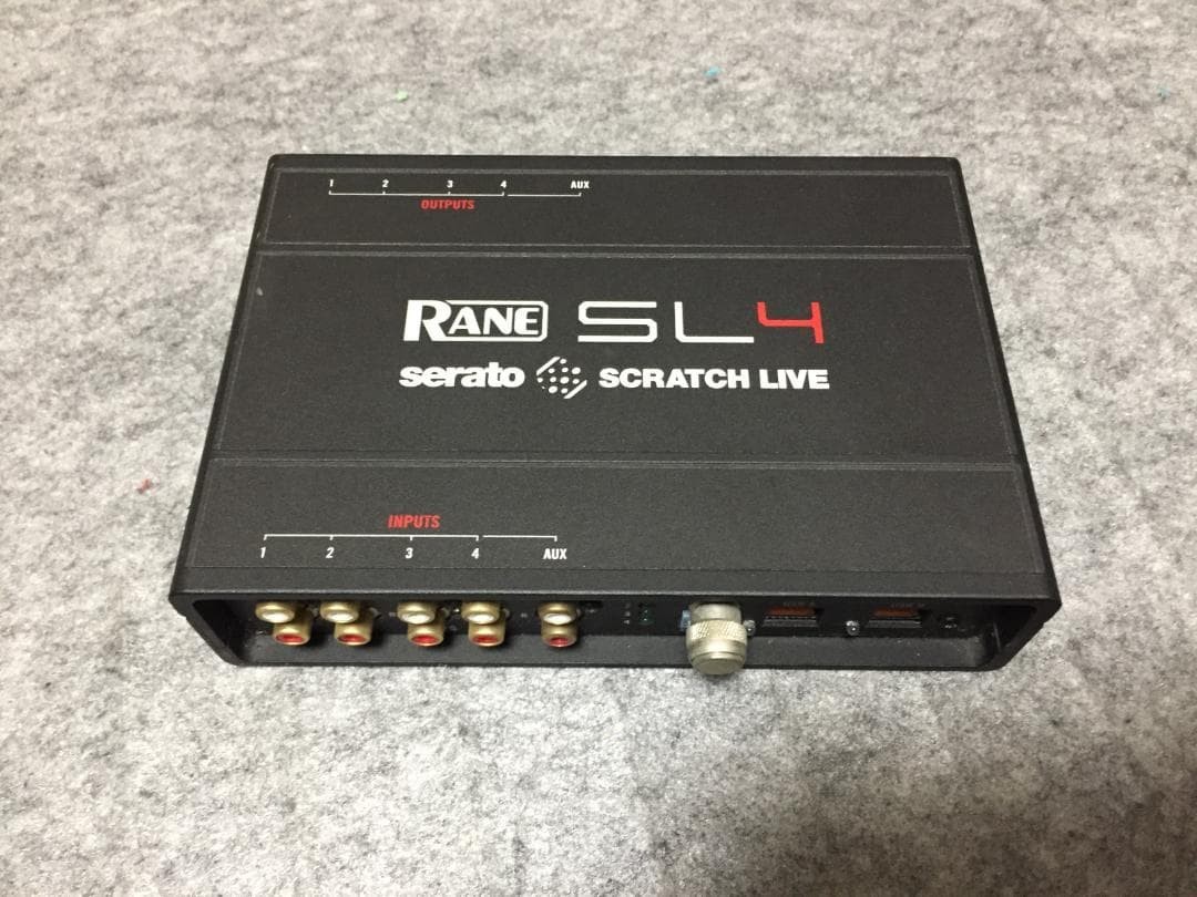 Rane SL4 Serato Scratch Live DVS DJ Audio Interface 4-Deck USB