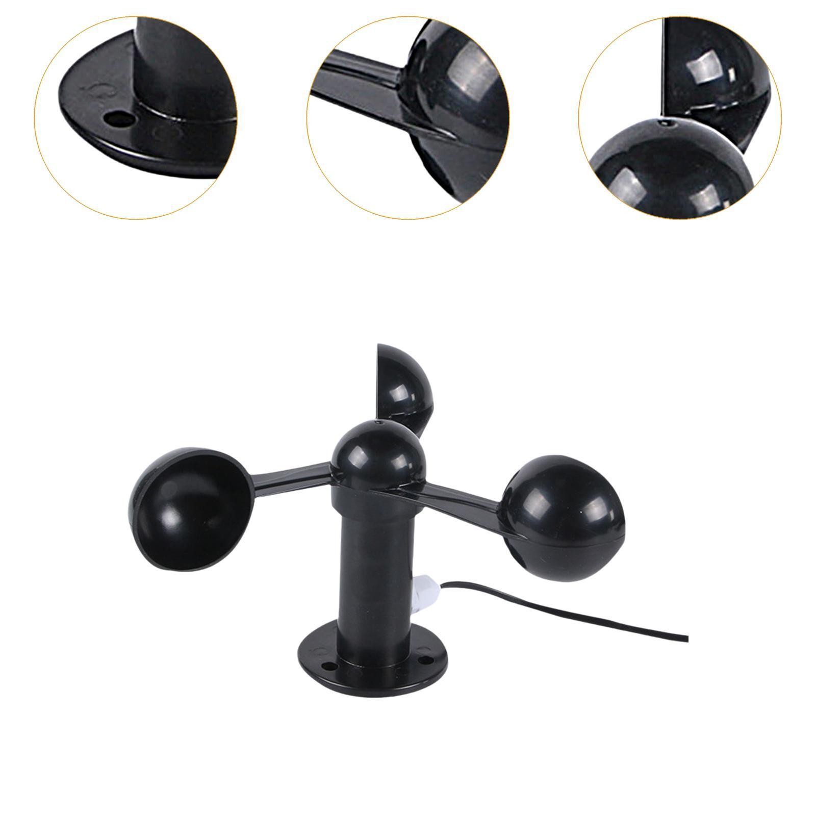 Wind Speed Testing 3 Cups Wind Tester Wind Indicator Sturdy Portable Wind Speed
