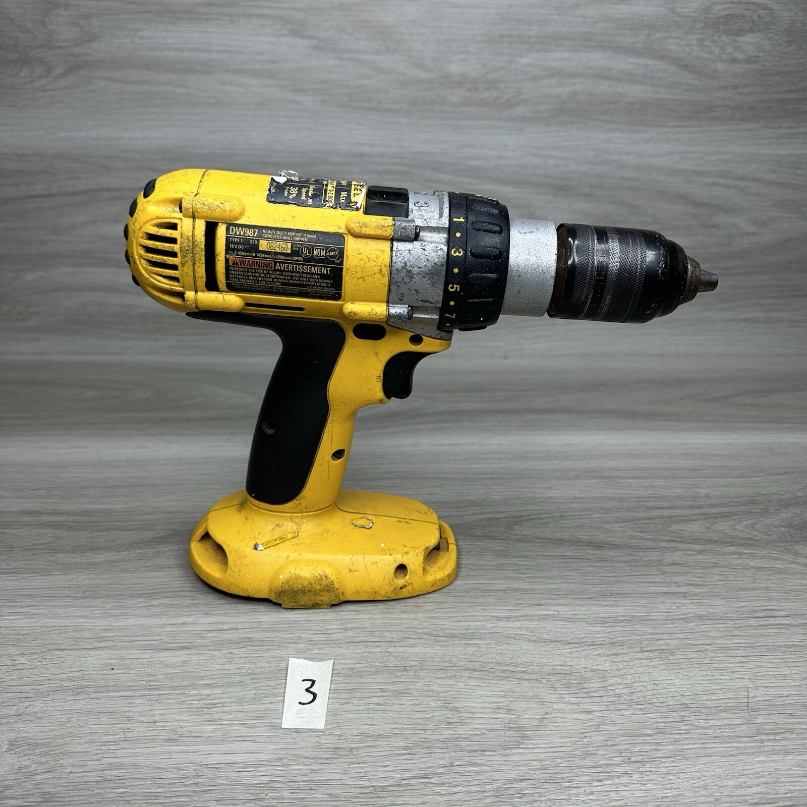 Dewalt DC987 18 Volt 1/2 in Cordless Hammer Drill Driver W/ Battery #3
