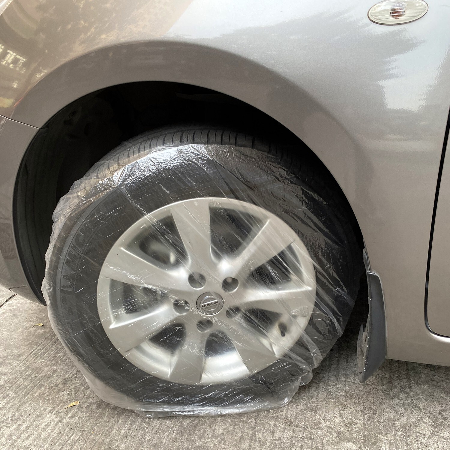 Tire Masking Film Protects Cover Sedan/Off-Road/Truck During Painting A Set Of 4