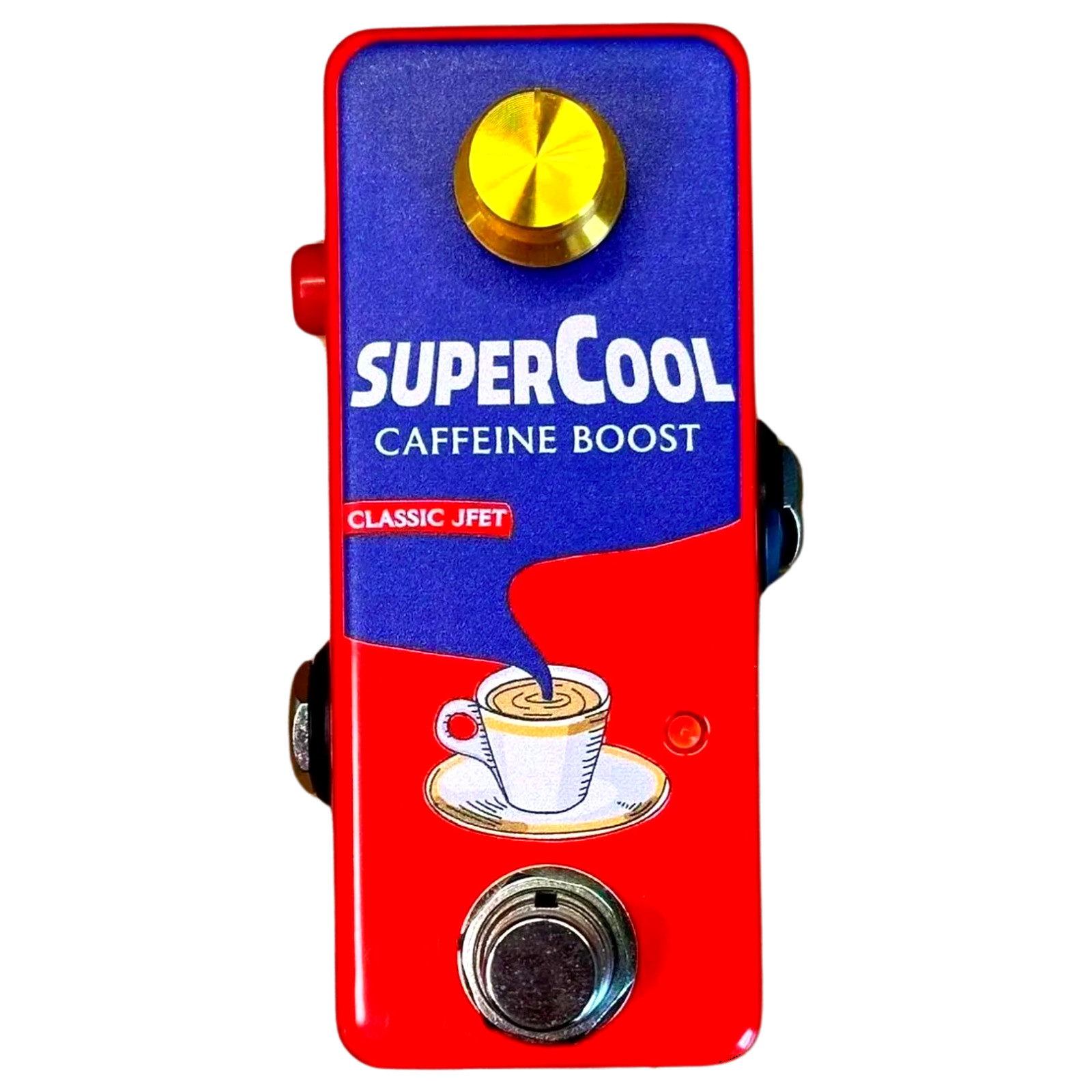 Supercool Pedals Caffeine Boost Classic JFET Boost Pedal