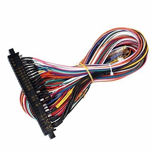 Arcade JAMMA  Video Game PCB cable / Mame Cabinet Wiring Harness Loom Multicade