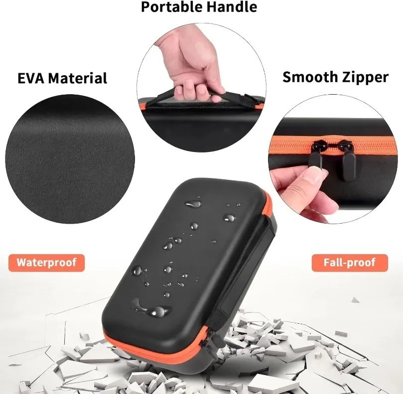 Wireless Microphone Case, Compatible with JBL Wireless Two Microphone, Case Only