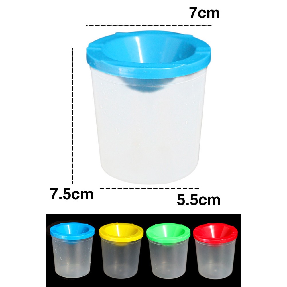 10 Pcs Easel Accessory Set DIY Drawing Painting Tools Empty Paint Pot
