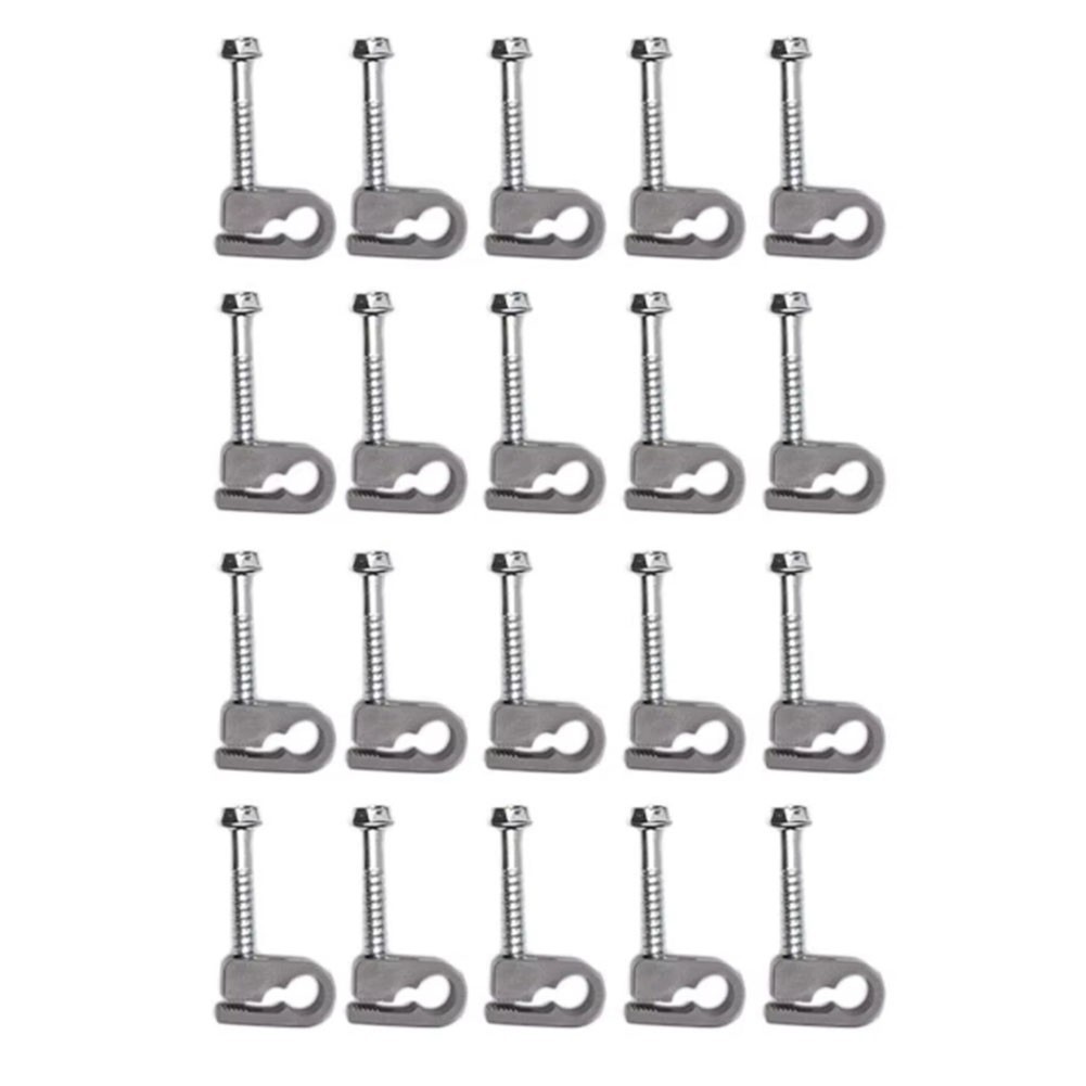 Complete 20 Piece Cable Management Kit with Screws for Starlink Series Cables
