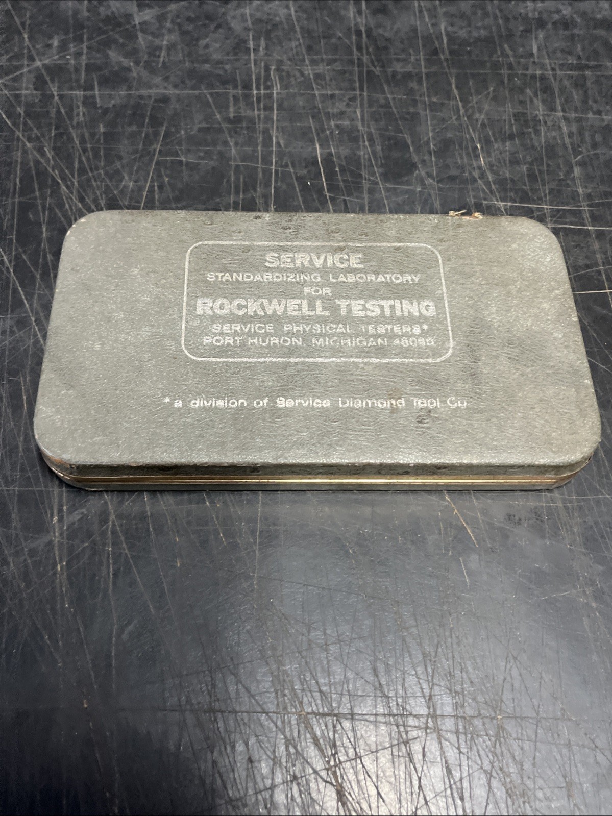 Vintage Rockwell Hardness Testing Kit Service Standardizing Laboratory