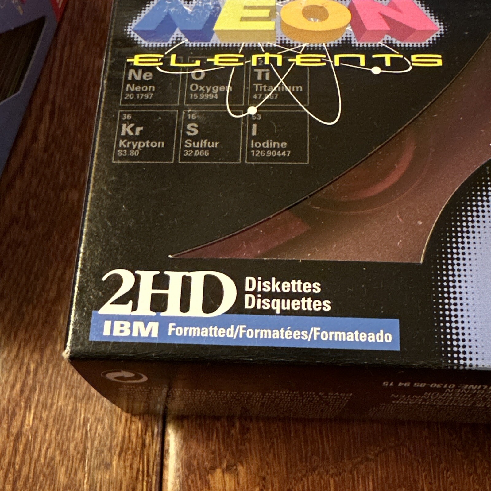 Imation Neon Elements 2 HD Diskettes IBM Formatted 12 X 2